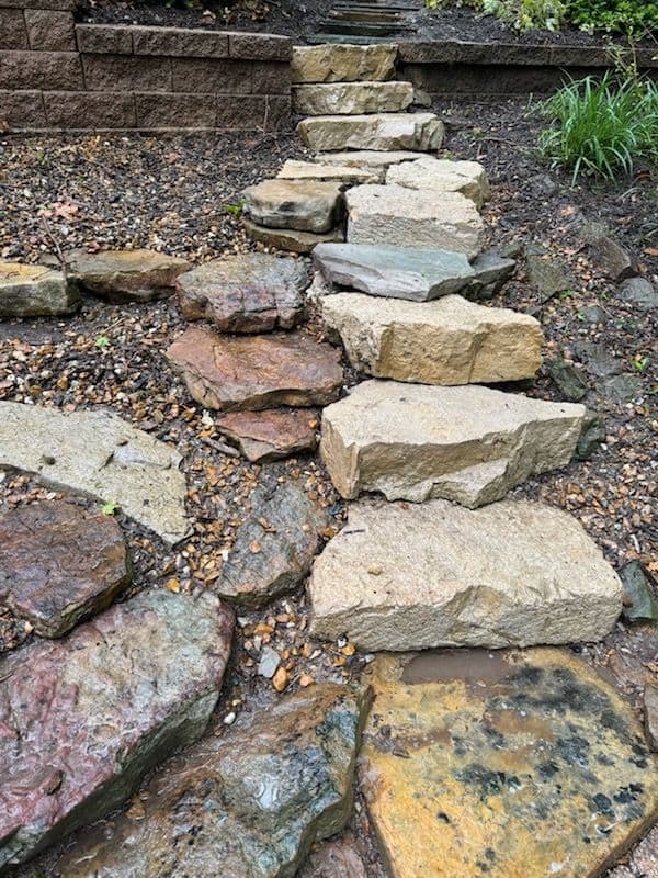 O'Fallon Stone Pathway Refinement Boosts Curb Appeal