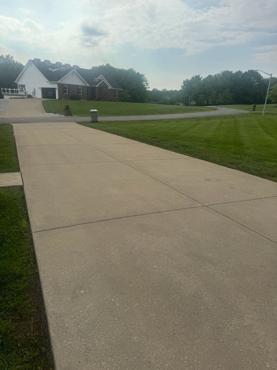 Driveway Transformation in Wentzville MO