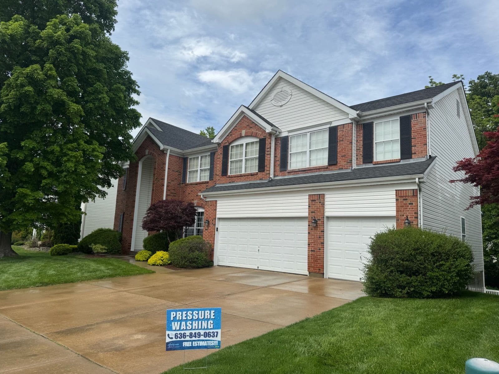Project O'Fallon Home Transformed with Expert Softwashing image